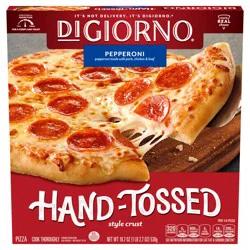 DIGIORNO Frozen Pizza - Frozen Pepperoni Pizza - DIGIORNO Hand Tossed Style Pizza Crust