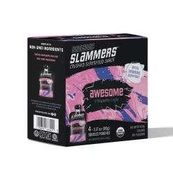 Slammers Organic Superfood Snack Awesome Fruit & Veggie Pouches