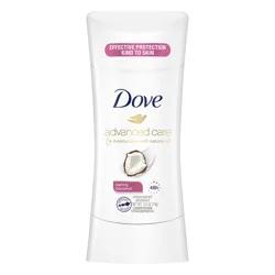 Dove Beauty Advanced Care Caring Coconut 48-Hour Antiperspirant & Deodorant Stick - 2.6oz