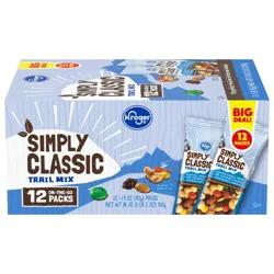 Kroger Simply Classic Trail Mix On-The-Go Packs