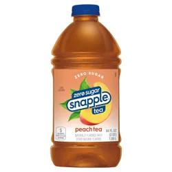 Snapple Zero Sugar Peach Tea, 64 fl oz bottle