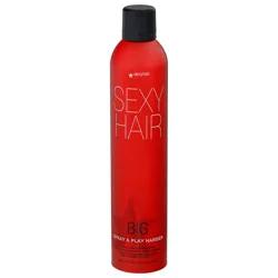 Sexy Hair Big Spray & Play Harder Volumizing Hairspray 10 oz
