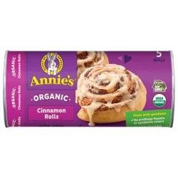 Annie's Cinnamon Rolls with Icing, Certified Organic, 17.2 oz, 5 ct