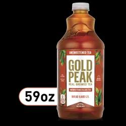 Gold Peak Unsweetened Black Tea Bottle