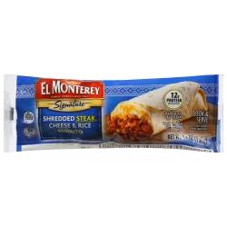 El Monterey Steak Cheese Burrito