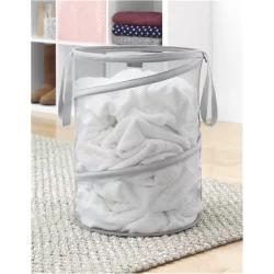 Whitmor 15'' Collapsible Pop-Up Hamper, Alloy