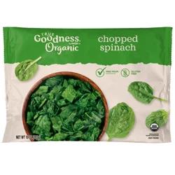 True Goodness Organic Chopped Spinach