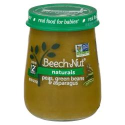 Beech-Nut Naturals Stage 2 Just Peas Green Beans & Asparagus