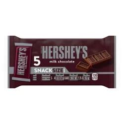 Hershey's Snack Size Milk Chocolate Bars