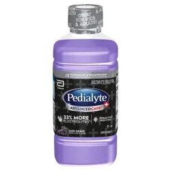 Pedialyte AdvancedCare Plus Ice Grape Electrolyte Solution 33.8 fl oz