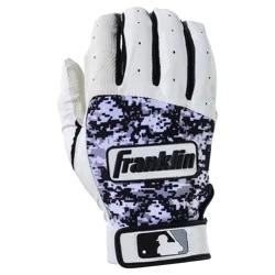 Franklin MLB DigiTek Adult Medium Black / White Gloves