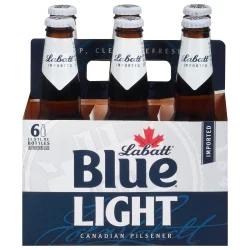 Labatt Light Canadian Pilsener Beer - 6pk/12 fl oz Bottles