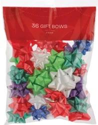 Star Bows 3Assorted 36Ct