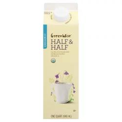 Publix GreenWise Organic Half & Half Milk