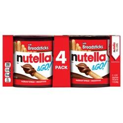 Nutella & Go! Hazelnut Spread + Breadsticks 4 - 1.8 oz Packs