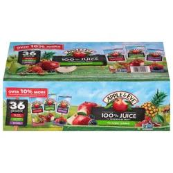 Apple & Eve 100% Juice Value Pack Variety Pack 36 - 6.75 fl oz Juice Boxes