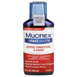 Mucinex Max Strength Severe Congestion & Cough Medicine - Liquid - 6 fl oz