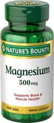 Nature's Bounty High Potency Magnesium 100 Coated Tablets