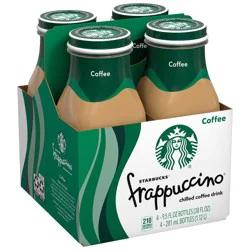Starbucks Frappuccino Chilled Coffee Drink Coffee 9.5 Fl Oz 4 Count Bottle