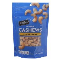 Signature Select Roasted & Salted Whole Cashews 6 oz