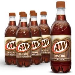 A&W Root Beer Bottles