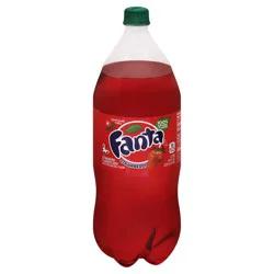 Fanta Strawberry Soda Bottle, 2 Liters