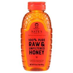 Nature Nate's Honey Co. Nature Nate''s 100% Pure, Raw & Unfiltered Honey, 16oz 