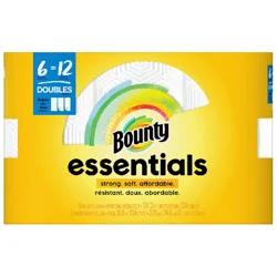 BOUNTY ESSENTIALS PAPER TOWEL SELECT A SIZE 6 DOUBLE ROLL