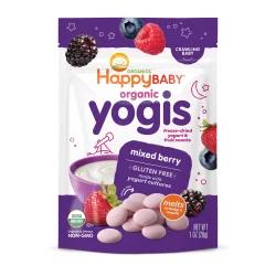 Happy Baby Happy Yogis Mixed Berry Organic Yogurt & Fruit Snacks