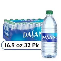 DASANI Purified Water Bottles, 16.9 fl oz, 32 Pack
