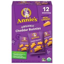 Annie's Cheddar Bunnies Baked Snack Crackers - 12oz