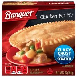Banquet Frozen Microwaveable Chicken Pot Pie