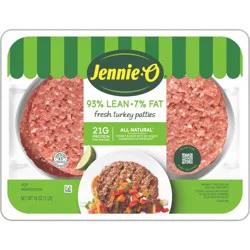 JENNIE O TURKEY STORE Jennie-O 93% Lean Fresh Ground Turkey Patties