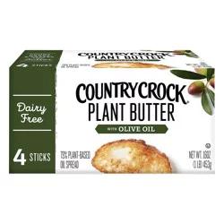 Country Crock With Olive Oil Dairy Free Plant Butter Plant Butter 4 ea