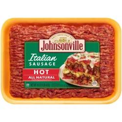 Johnsonville Ground Hot Italian Sausage