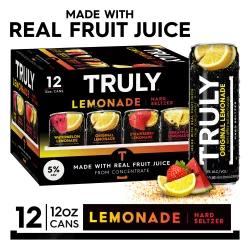 TRULY Hard Seltzer Lemonade Variety Pack Cans
