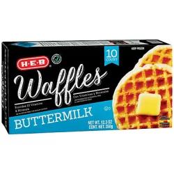 H-E-B Classic Selections Buttermilk Waffles