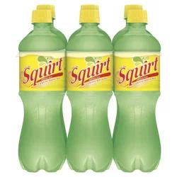 Squirt 6 Pack Caffeine Free Grapefruit Soda Thirst Quencher 6 - 16.9 fl oz Bottles