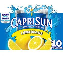 Capri Sun Lemonade Drink Pouches