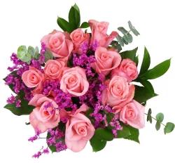BLOOM HAUS Elegant Pink Rose Boquet