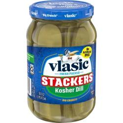 Vlasic Stackers Kosher Dill Pickle Slices