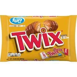 TWIX Caramel Fun Size Chocolate Cookie Candy Bars