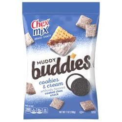Chex Mix Muddy Buddies, Cookies and Cream Snack Mix, 7 oz