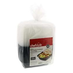 chefstyle One Time Use Rectangle Container Value Pack