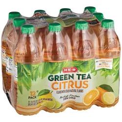 H-E-B Citrus Green Tea 12 PK