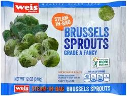 Weis Quality Steam-in-Bag Brussels Sprouts