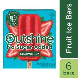 Outshine Strawberry Frozen Fruit Bars With No Sugar Added