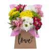 Great Lakes Fresh Cut Floral Arrangement, Smile, 1 Bouquet Tote