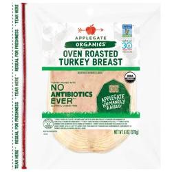 Applegate Organic Oven Roasted Turkey Breast Sliced