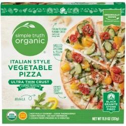 Simple Truth Organic Italian Style Veggie Thin Crust Pizza